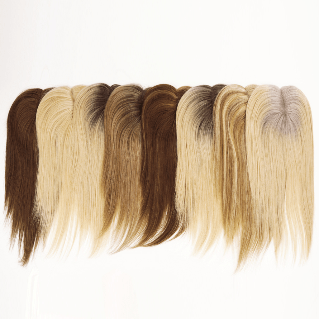 MT3×5 Stock Mono Hair Topper for a Thinning Crown - Pro Hair Edit