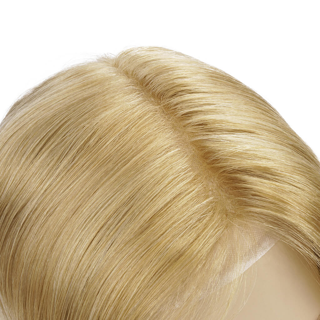 PHE - EU Full Lace Men's Hair System Toupee With European Remy Hair - Pro Hair Edit