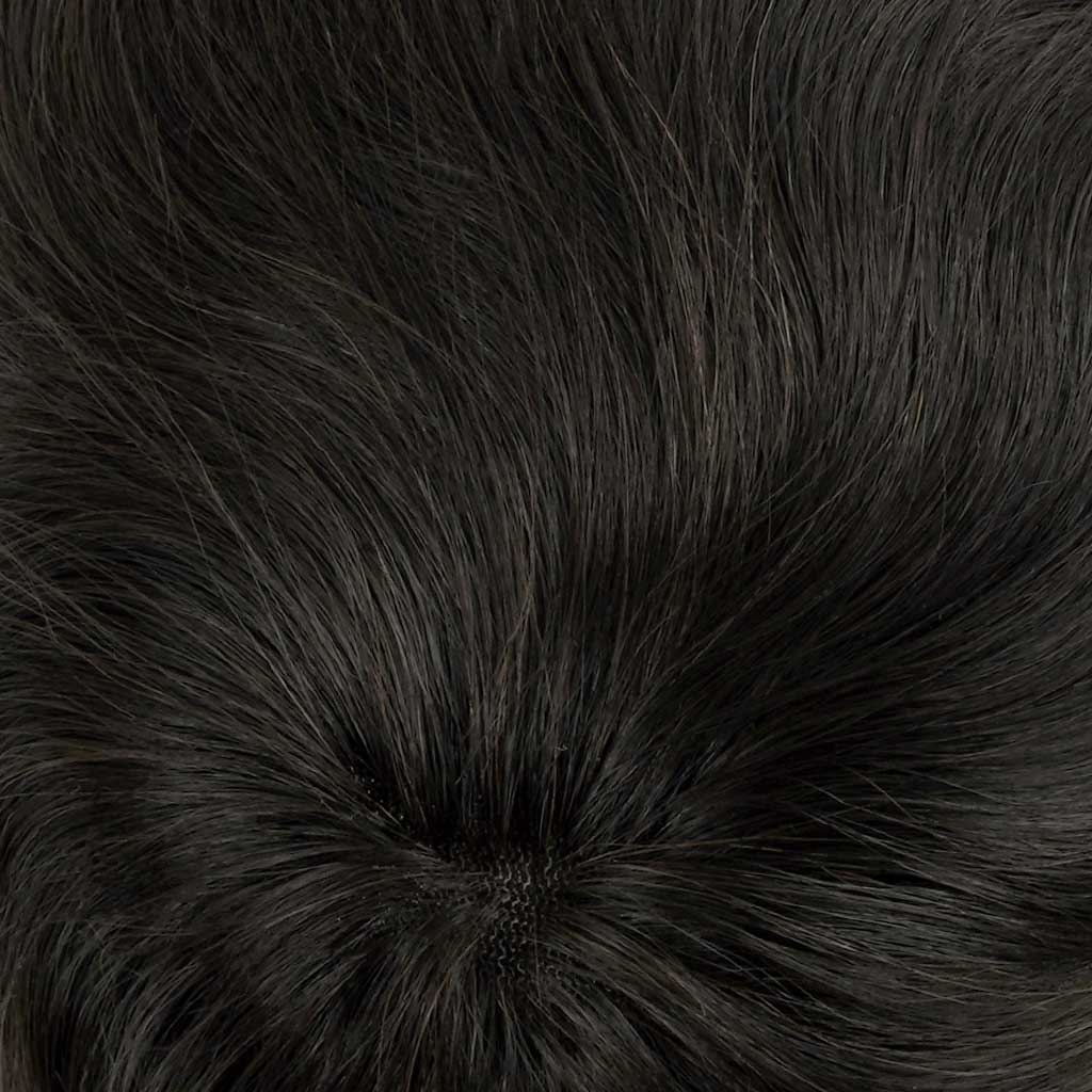 PHE - NAUS French Lace Men's Hair System Toupee With a Wider PU Perimeter - Pro Hair Edit