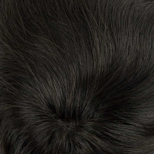PHE - NAUS French Lace Men's Hair System Toupee With a Wider PU Perimeter - Pro Hair Edit
