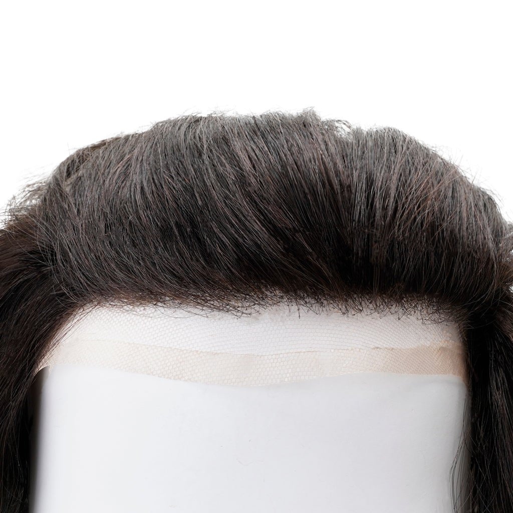 PHE - S15P Men's Lace Front Hairpiece 0.08 mm Super Thin Skin - Pro Hair Edit