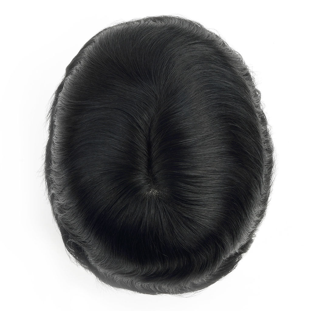PHE - S27 Monofilament Hair System Realistic High Quality Stock Toupee - Pro Hair Edit